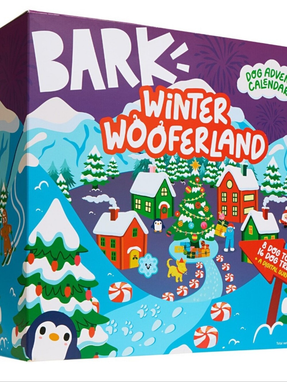 BARK | 2026 Costco Winter Wooferland Dog Advent Calendar | 24 Toys & Treats